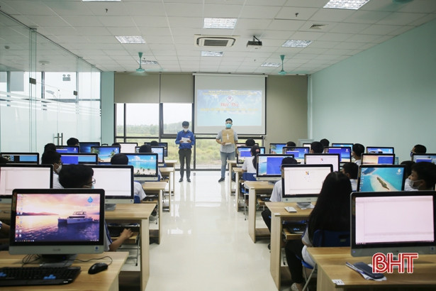 94 thí sinh tranh tài Hội thi Tin học trẻ tỉnh Hà Tĩnh lần thứ XXIII
