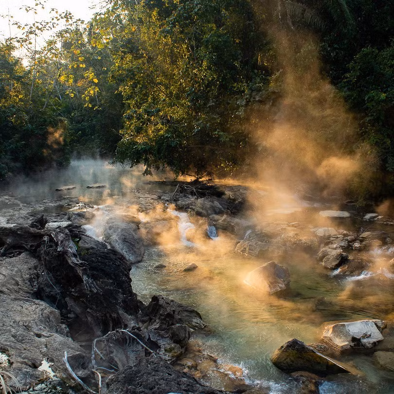 Dòng sông sôi có thể luộc chín mọi sinh vật