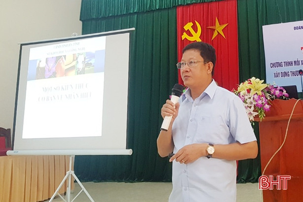 Tập huấn OCOP và ra mắt mô hình kinh tế thanh niên ở các huyện miền núi Hà Tĩnh