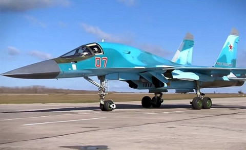 Mỹ ấn tượng với máy bay tiên tiến nhất Su-34