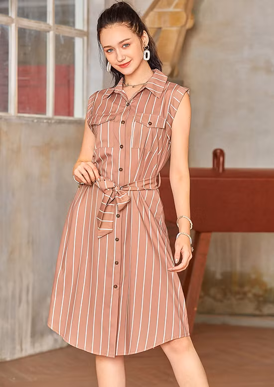 Tiết trời sang thu, dễ dàng mặc đẹp với váy sơ mi