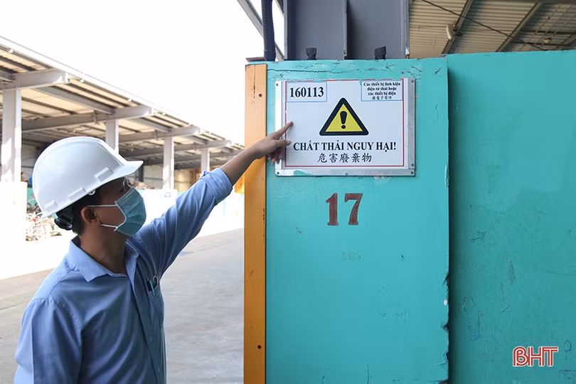 Quy trình phân loại, xử lý chất thải công nghiệp của Formosa Hà Tĩnh 