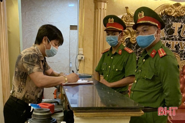 TP Hà Tĩnh xử phạt hành chính 17 cơ sở kinh doanh có điều kiện