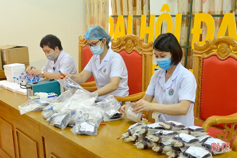 Thu về 320 đơn vị máu tại Ngày hội Hiến máu tình nguyện TX Hồng Lĩnh
