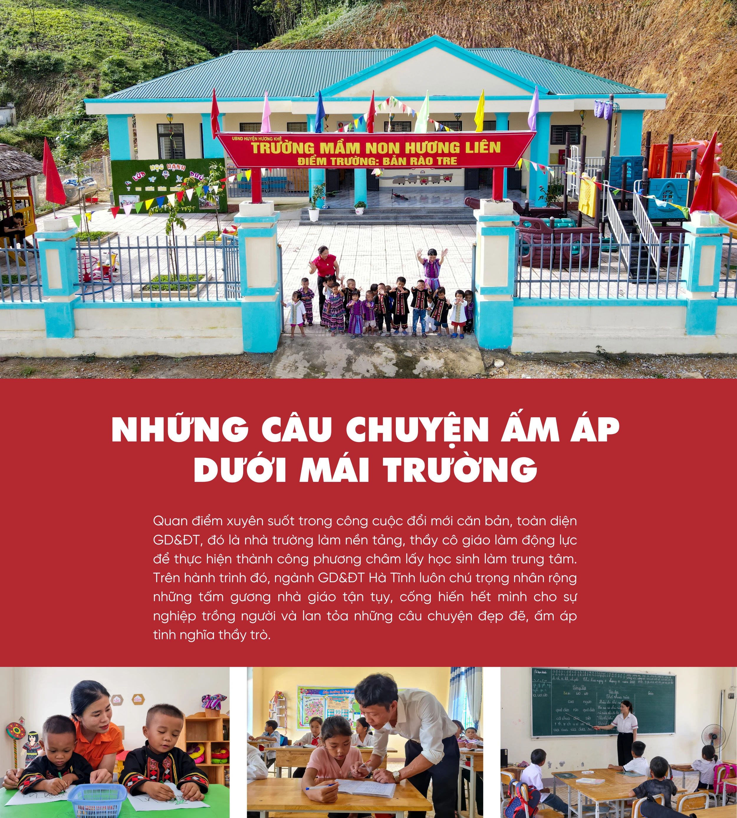 Những câu chuyện ấm áp dưới mái trường (bài 2): Bản làng vui có bước chân thầy cô