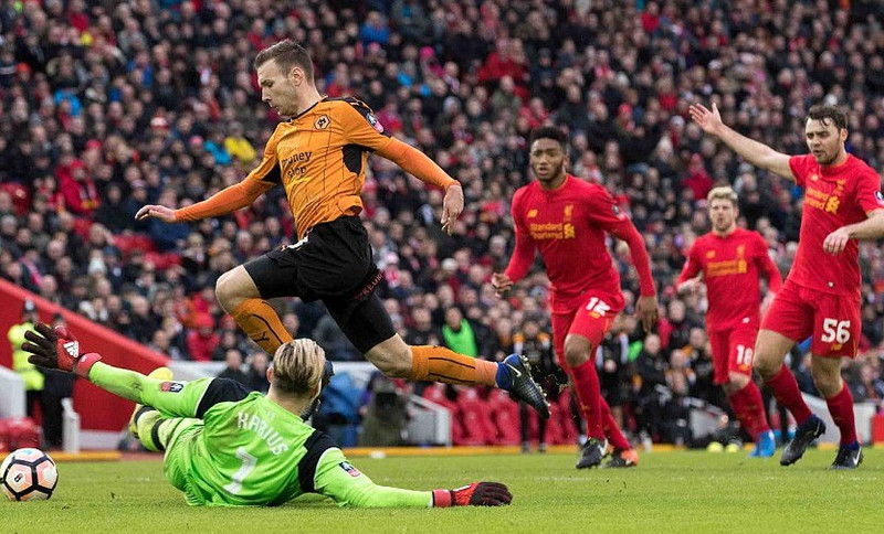 Wolves gây sốc, quật ngã Liverpool tại Anfield ảnh 1 wolves gay soc quat nga liverpool tai anfield