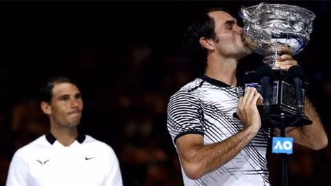 roger federer vo dich australian open 2017
