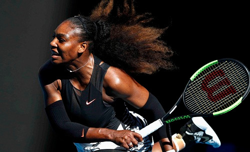 Serena tiến vào chung kết một cách thuyết phục với phong độ cao qua từng trận. Ảnh: Reuters. chi em nha williams cham tran nhau o chung ket australia mo rong