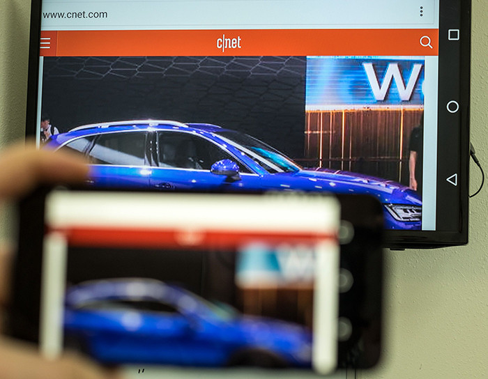 Cách chiếu màn hình smartphone Android lên TV ảnh 1 cach chieu man hinh smartphone android len tv