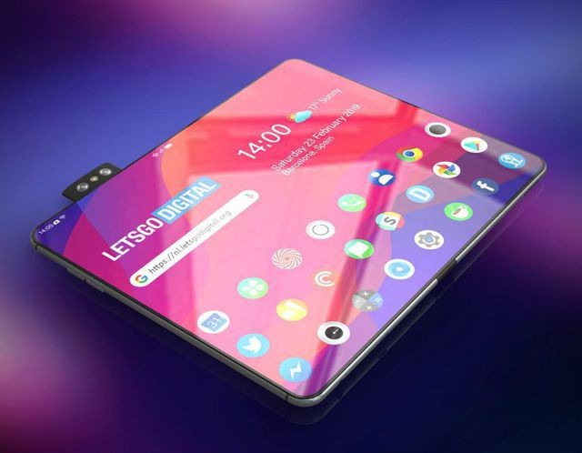 Ngắm bản concept màn hình gập của Oppo tuyệt đẹp