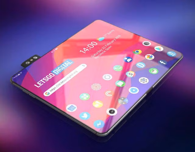 Ngắm bản concept màn hình gập của Oppo tuyệt đẹp