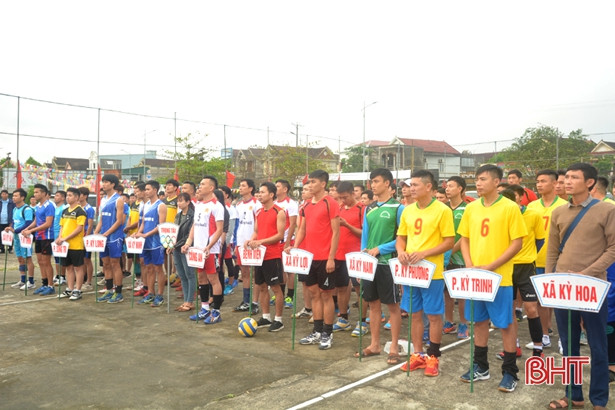 Kỳ Lợi vô địch Giải Bóng chuyền nam thanh niên TX Kỳ Anh