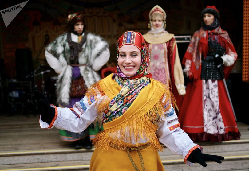 Độc đáo lễ hội tiễn mùa đông ở Nga