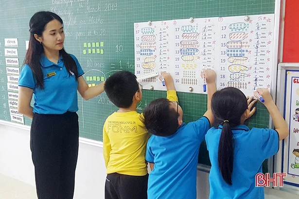 Giáo viên sáng tạo, học trò năng động và tự tin