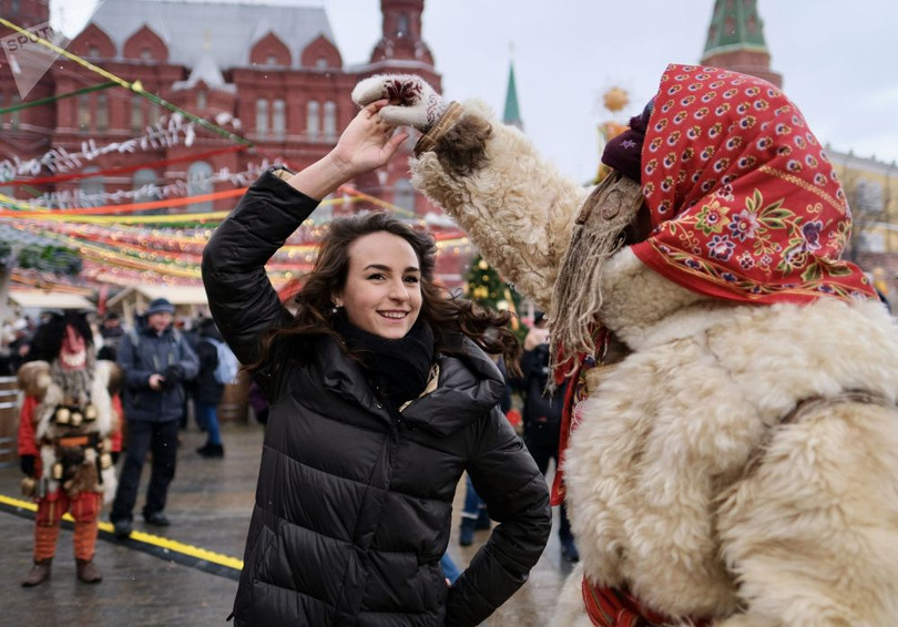 Độc đáo lễ hội tiễn mùa đông ở Nga