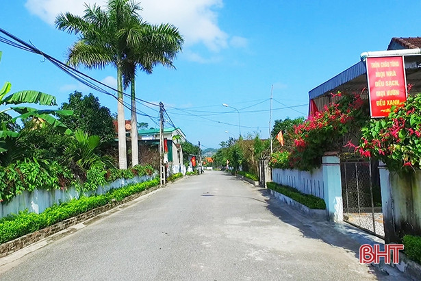 Hà Tĩnh phê duyệt 16 xã đăng ký đạt chuẩn NTM nâng cao, NTM kiểu mẫu