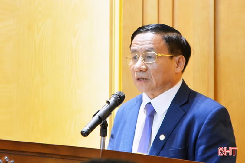 Công bố quyết định của Ban Bí thư Trung ương Đảng chuẩn y Phó Bí thư Thường trực Tỉnh ủy Hà Tĩnh