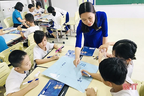 Giáo viên sáng tạo, học trò năng động và tự tin