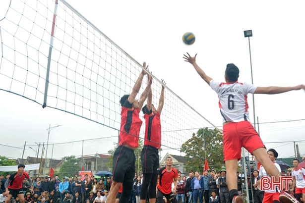 Kỳ Lợi vô địch Giải Bóng chuyền nam thanh niên TX Kỳ Anh