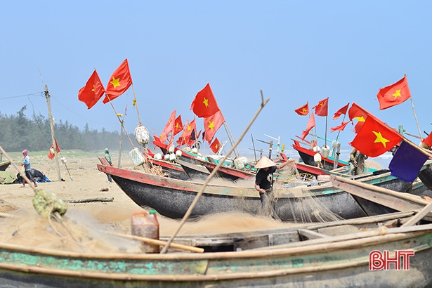 “Săn” cá trích tháng 3, ngư dân Hà Tĩnh thu tiền triệu mỗi ngày