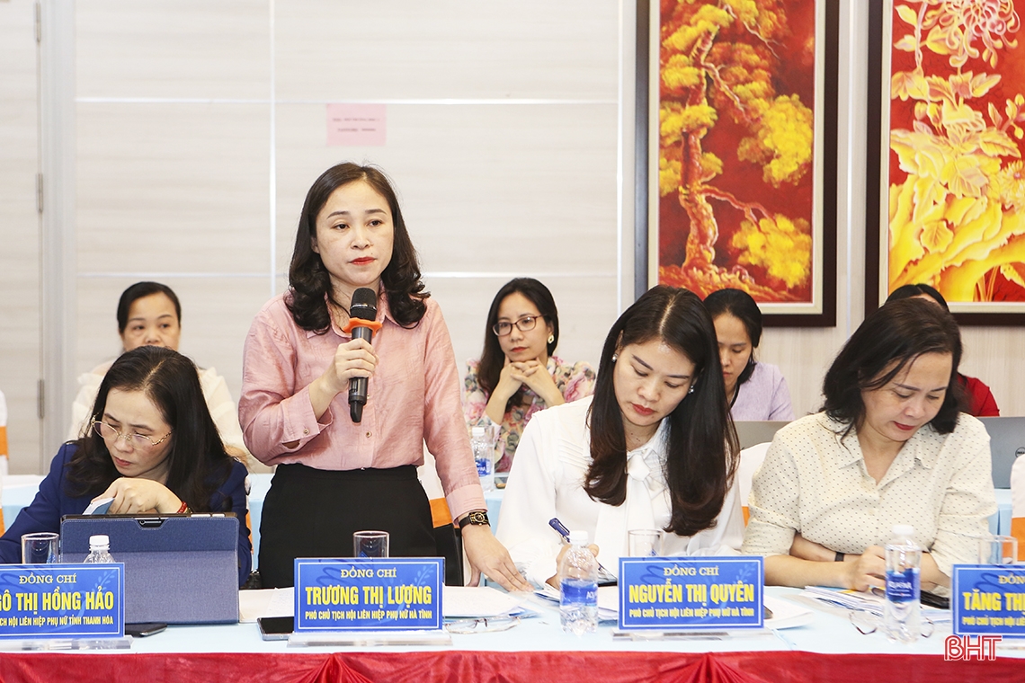 Mong muốn Trung ương Hội LHPN Việt Nam tiếp tục hỗ trợ Hà Tĩnh trong xây dựng nông thôn mới