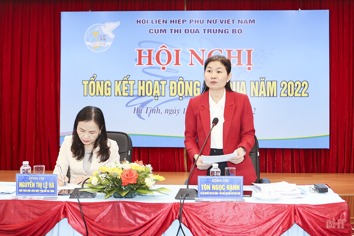 Mong muốn Trung ương Hội LHPN Việt Nam tiếp tục hỗ trợ Hà Tĩnh trong xây dựng nông thôn mới