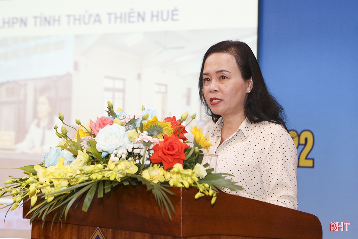 Mong muốn Trung ương Hội LHPN Việt Nam tiếp tục hỗ trợ Hà Tĩnh trong xây dựng nông thôn mới