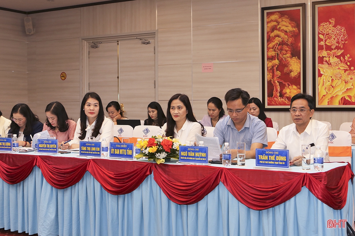 Mong muốn Trung ương Hội LHPN Việt Nam tiếp tục hỗ trợ Hà Tĩnh trong xây dựng nông thôn mới