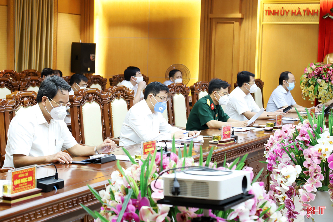 Ban Chấp hành Đảng bộ Hà Tĩnh đánh giá tình hình KT-XH 6 tháng đầu năm