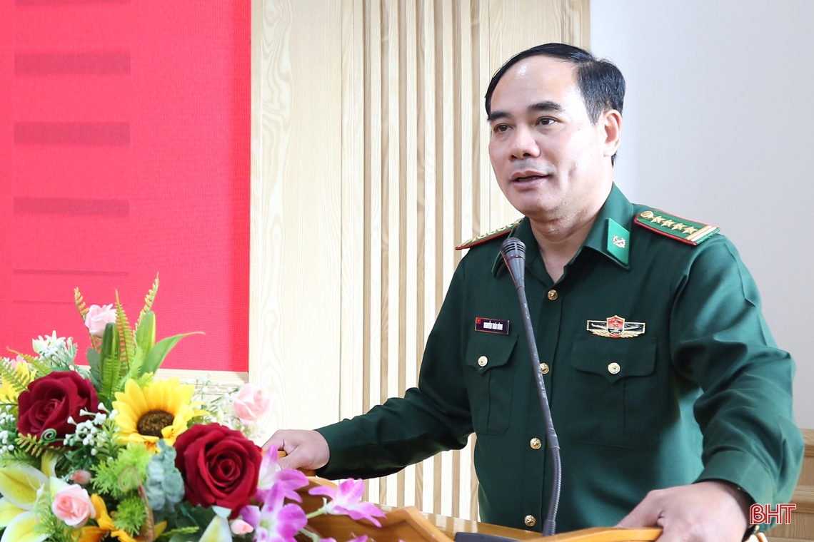 Công bố quyết định chuẩn y giữ chức Bí thư Đảng ủy BĐBP Hà Tĩnh
