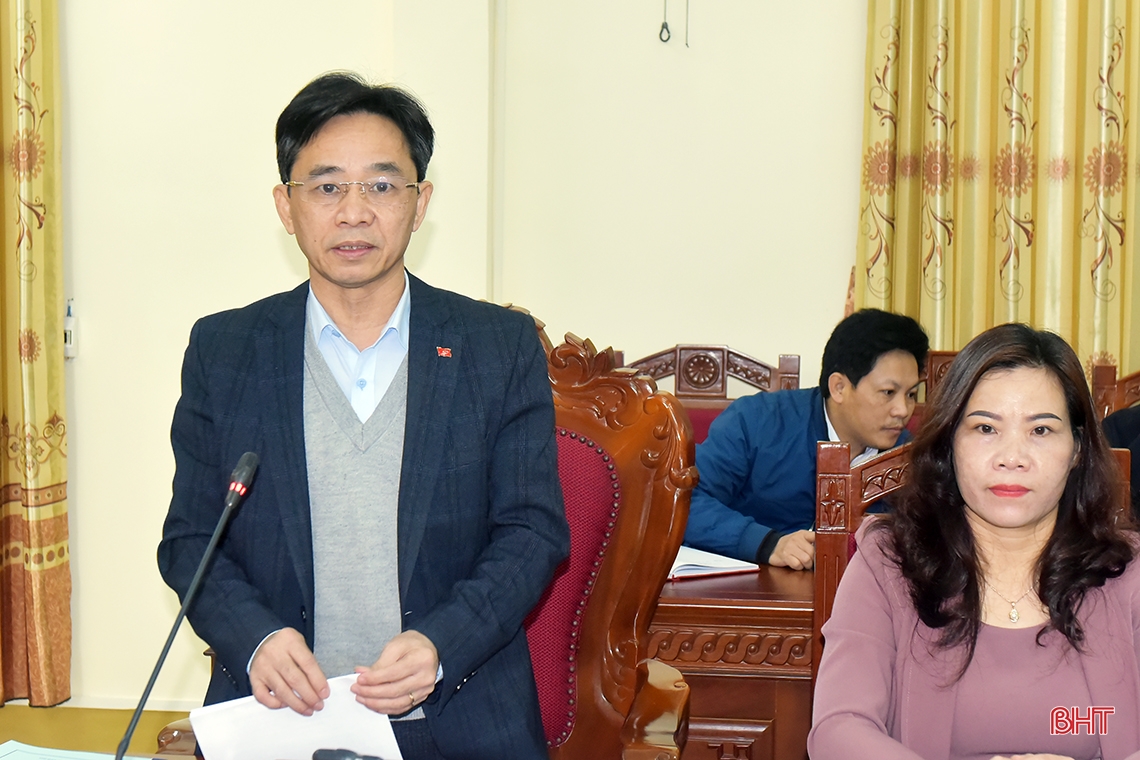 Lãnh đạo tỉnh dự hội nghị kiểm điểm tập thể, cá nhân BTV Huyện ủy Hương Khê năm 2022