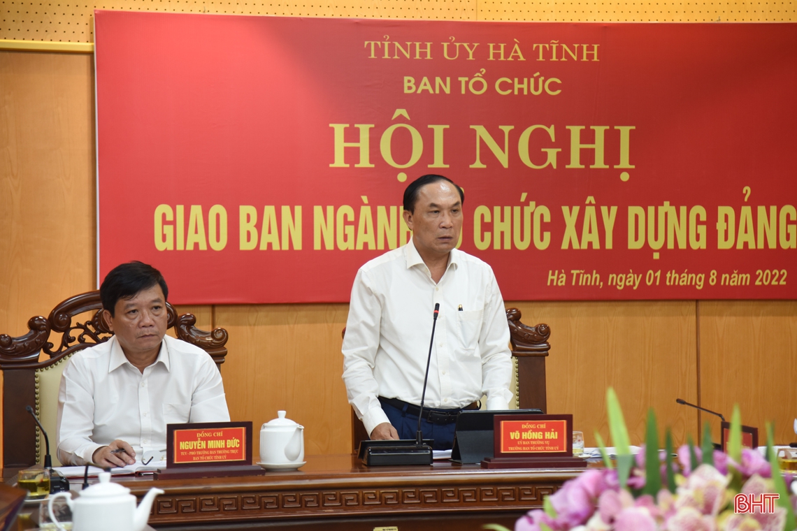Thực hiện hiệu quả các chủ trương, nghị quyết, kết luận trong công tác tổ chức xây dựng Đảng