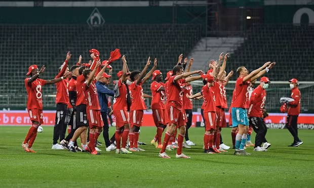 Bayern Munich lần thứ 8 liên tiếp giành chức vô địch Bundesliga