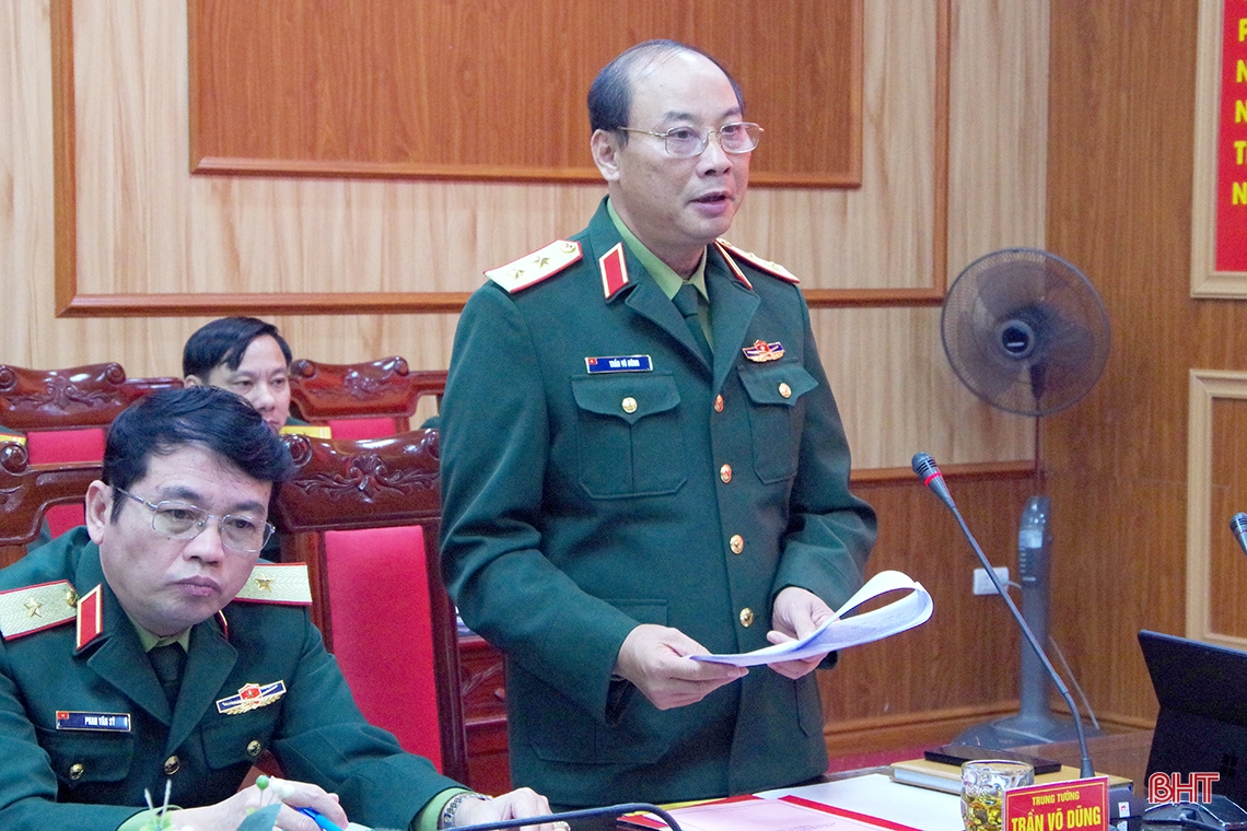 Đảng ủy Quân sự tỉnh ra Nghị quyết lãnh đạo thực hiện nhiệm vụ năm 2024
