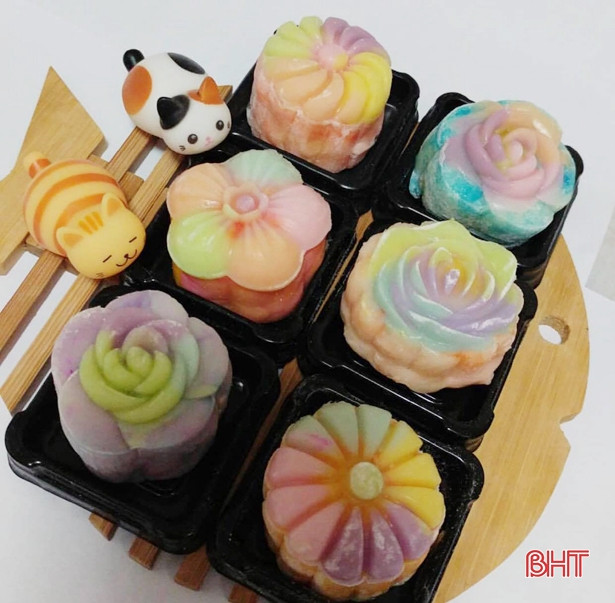 Đẹp mắt, ngon miệng với bánh Trung thu handmade tại Hà Tĩnh