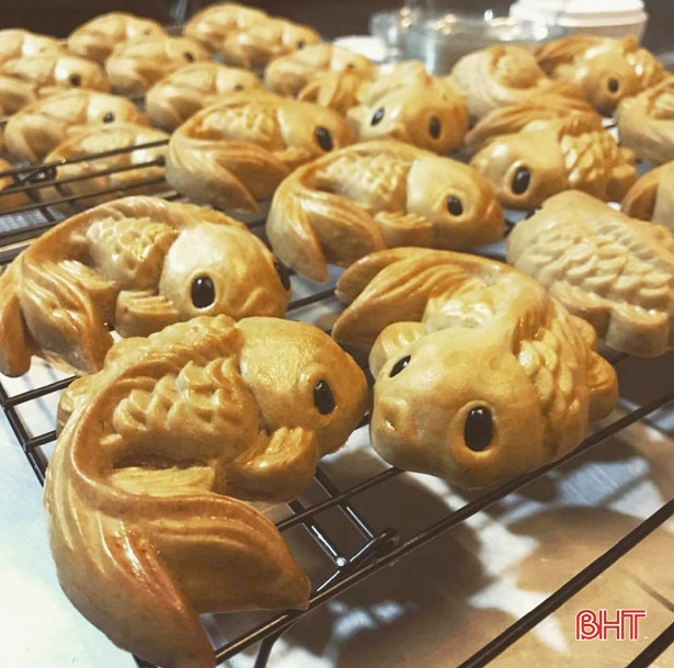 Đẹp mắt, ngon miệng với bánh Trung thu handmade tại Hà Tĩnh