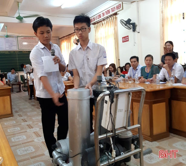 Hà Tĩnh đạt 4 giải Cuộc thi Sáng tạo thanh thiếu niên, nhi đồng toàn quốc
