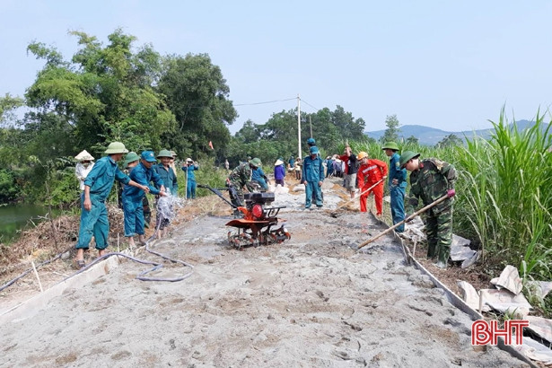 Vũ Quang huy động gần 290 tỷ đồng xây dựng nông thôn mới