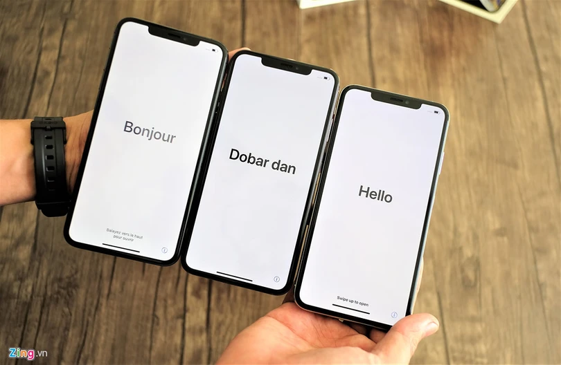 3 phiên bản màu sắc của iPhone XS Max tại Việt Nam