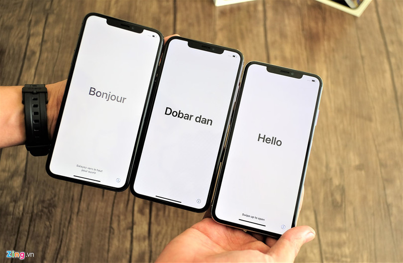 3 phiên bản màu sắc của iPhone XS Max tại Việt Nam