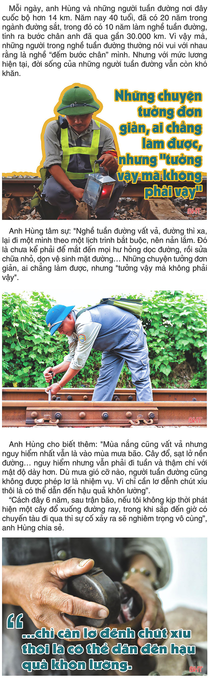 “Kẻ độc hành” trên đường ray...