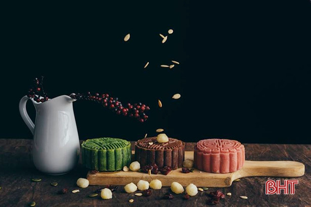 Đẹp mắt, ngon miệng với bánh Trung thu handmade tại Hà Tĩnh