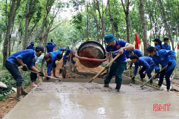 Hương Khê huy động 6,3 tỷ đồng xây dựng nông thôn mới