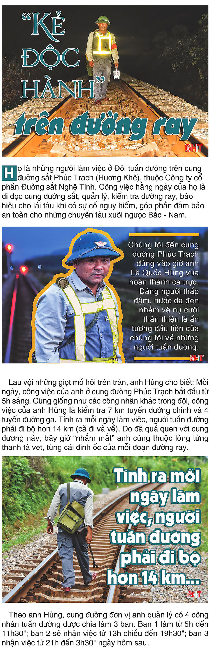 “Kẻ độc hành” trên đường ray...