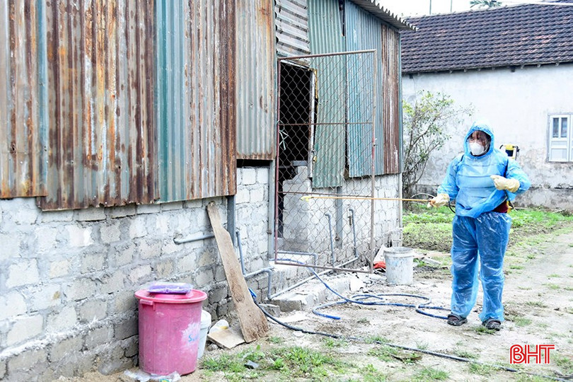 Người chăn nuôi cần lưu ý tiêu độc, khử trùng môi trường chăn nuôi khi có dịch bệnh xảy ra. bqbht_br_z6309296681417-d6a97263e8f4ed254a5871f1be6d1bf1.jpg