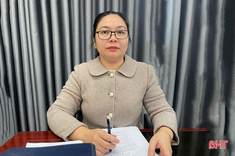Bà Nguyễn Thị Hoài Thúy - Trưởng phòng Quản lý, nuôi trồng thủy sản (Chi cục Thủy sản Hà Tĩnh). bqbht_br_z6417304348623-fbe413e42adca82c85124f5616a98afb-8674.jpg