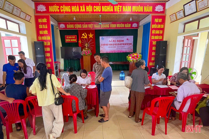 Rà soát thông tin dữ liệu đất đai tại TDP Tiến Hưng (phường Thành Sen). bqbht_br_z7145912634214-3e315709a597084e55cc3e5514a0daec.jpg