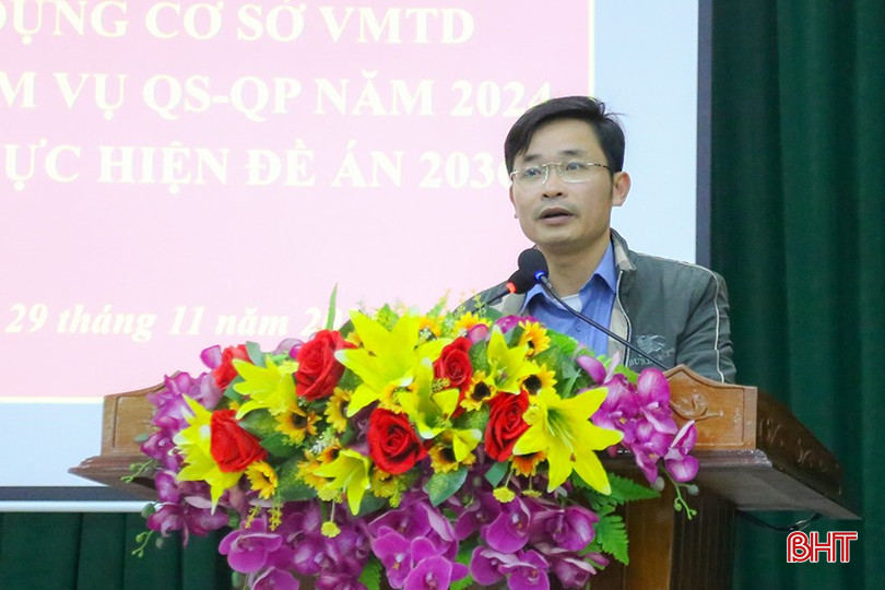 Bí thư Đảng ủy xã Thạch Trung Phan Công Hoàng: Công tác phối hợp nắm tình hình địa bàn vùng đặc thù; việc triển khai thực hiện các nội dung Đề án 2036 tại địa phương được chú trọng thực hiện. bqbht_br_img-7036.jpg