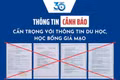Trường đại học cảnh báo thông tin giả mạo, lừa đảo mùa tuyển sinh