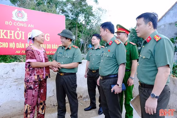 Lan tỏa nghĩa tình công an nhân dân từ chiến dịch Quang Trung